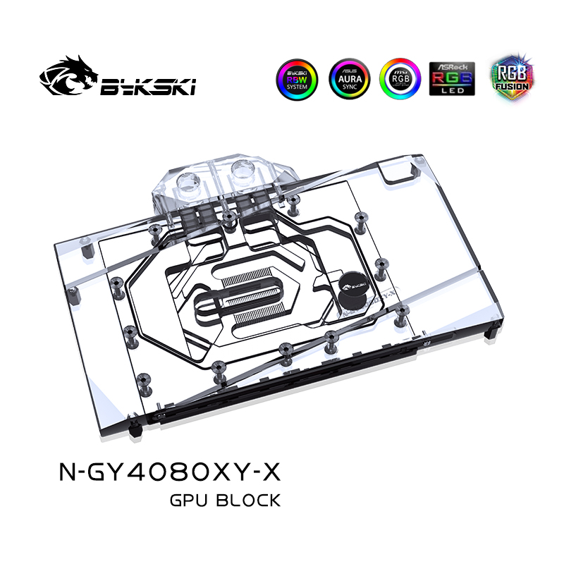Bykski GPU Block Use for GALAX - Rtx 4080 Water Cooling Block review and price